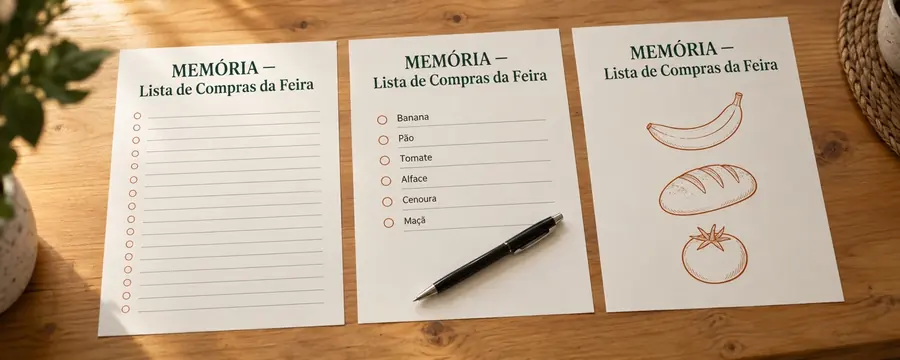 Recurso do Kit Cognitivo Sênior — A folha se ajusta a ele